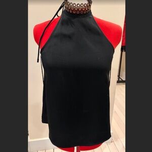 Sugar + Lips Grommet Detail Turtle Neck Top